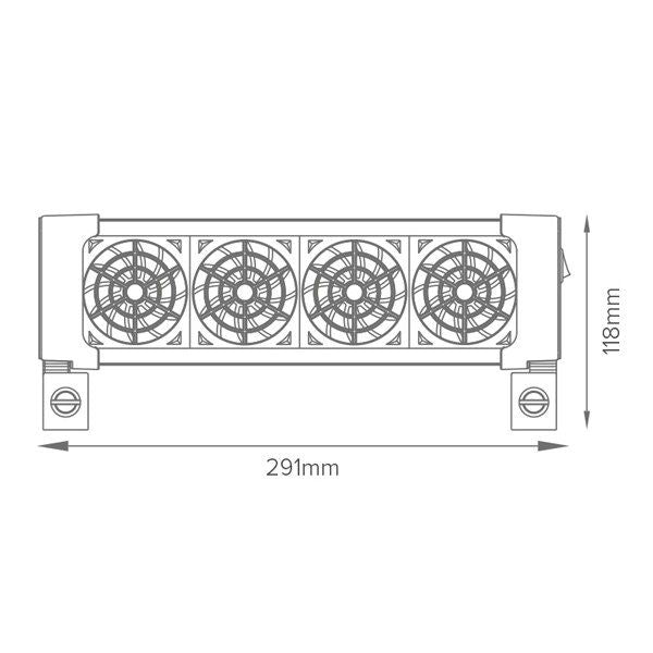 D-D Ocean Breeze Cooling Fans 4Fan