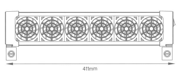 D-D Ocean Breeze Cooling Fans 6Fan