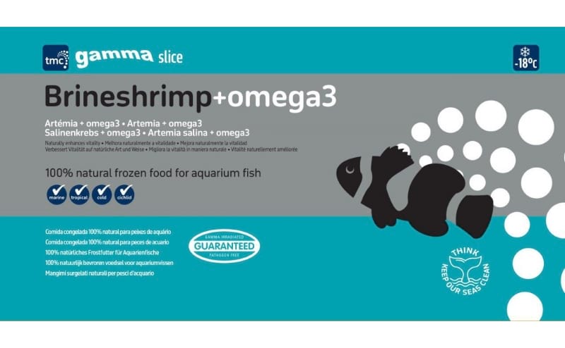Brineshrimp & Omega-3 flat 250g