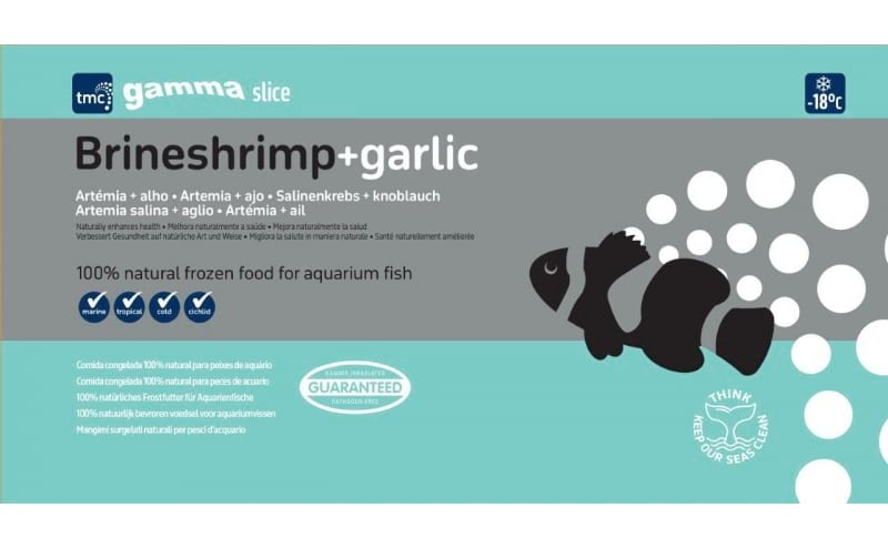 Gamma Slice Garlic Brines Flat pack 250g