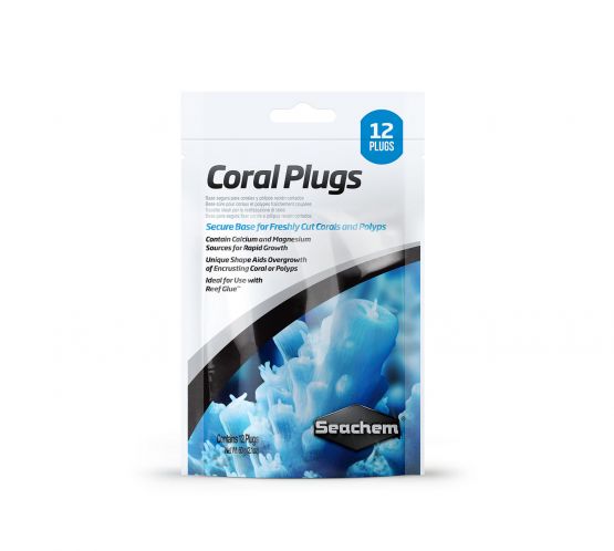 Seachem Coral Plugs - 12 Pieces