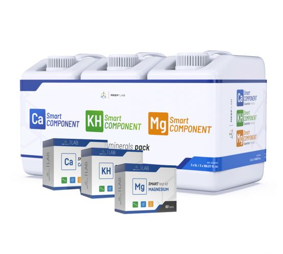 Reef Factory Smart Components (KH, Ca, Mg) 3 X 5L