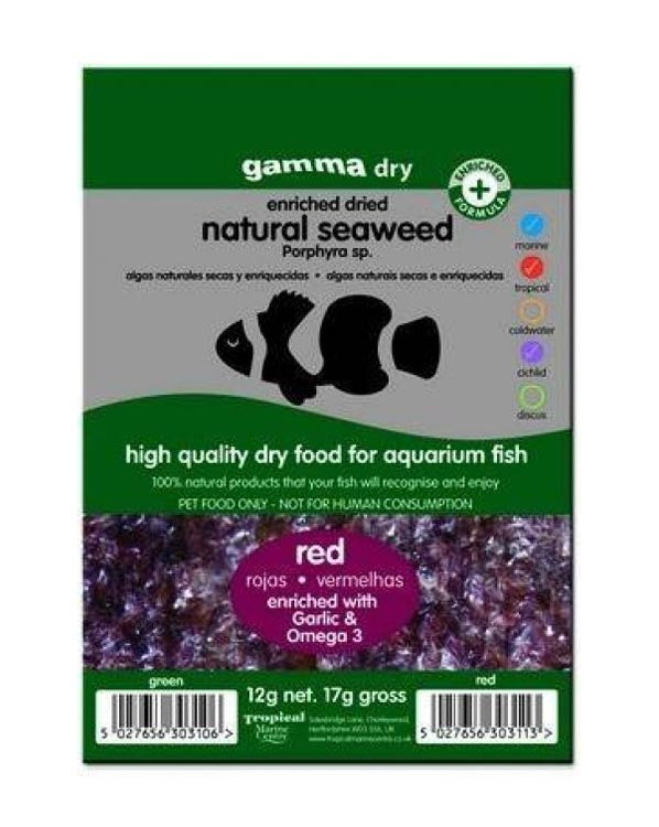 Gamma Natura Red Seaweed 12g Strips (+ Garlic & Omega 3)