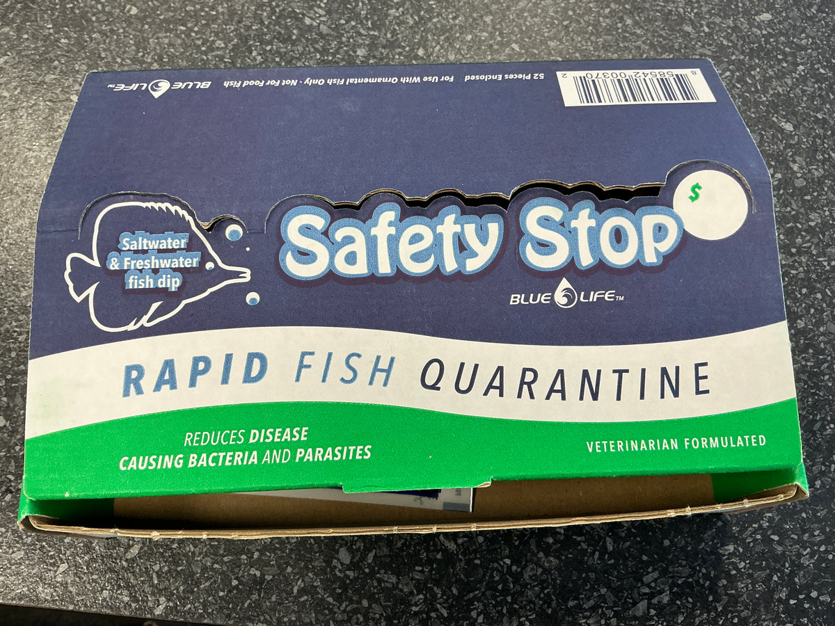 Blue Life Safety Stop