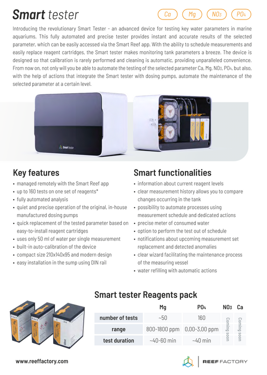 Reef Factory Smart Tester