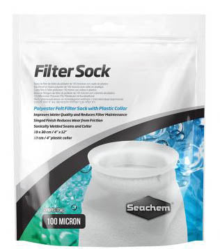 Seachem Filter Sock 10 x 30 cm (4 Inch Collar)