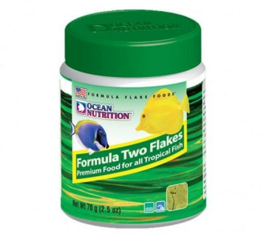 Ocean Nutrition Formula Two Tropical Fish Food Flakes 70g