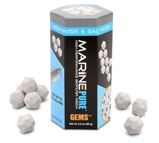 Marine Pure GEMS 3/4" Bio Filter - 90g