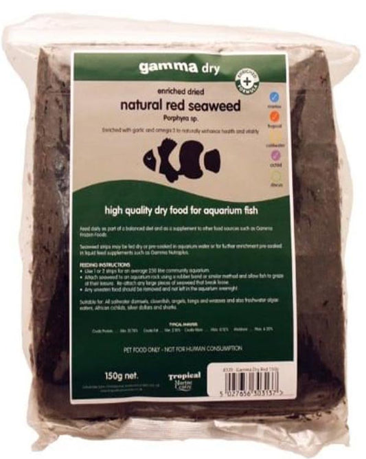 Gamma Natural Green Enriched Seaweed 150g (enriched with garlic & omega3)